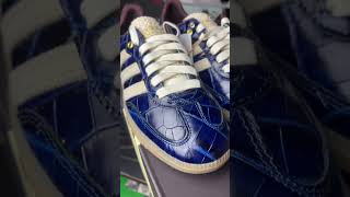 Adidas Wales Bonner Samba Navy Croc sneakerheads adidassamba [upl. by Craggie]