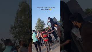 Aamir Majid Live Accident 🩸 aamirmajid motovlog [upl. by Peggi]