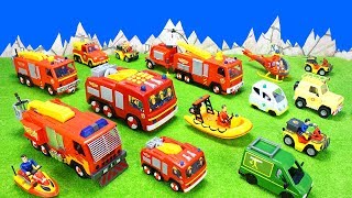 Feuerwehrmann Sam Filmheld Feuerwehrautos Super Tech Jupiter 2 in 1 Spielzeug Unboxing für Kinder [upl. by Atikcir]