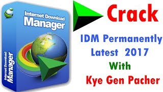 How To Crack IDM permanently Latest 2018In Hind IDM Full Crack with Pacher Register idm 20172018 [upl. by Akeemaj806]