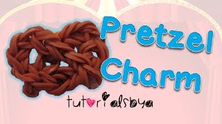 Pretzel Charm Rainbow Loom Tutorial [upl. by Honeyman]