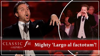 Baritenor Michael Spyres sings a blistering Rossini ‘Largo al factotum’  Classic FM Live [upl. by Rocky969]