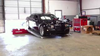 83L Whipple Blown 426 SRT8 300 Dyno [upl. by Nyrraf34]