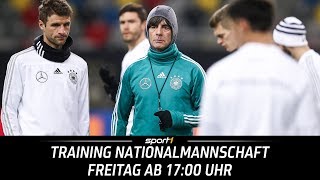 ReLIVE 🔴  Training der Nationalmannschaft  WM 2018  SPORT1 [upl. by Ihtak73]