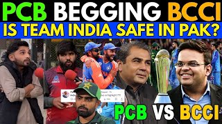 PCB Begging BCCI for CT25😢 is Pakistan Safe For Team India  Champions Trophy 2025 [upl. by Agon]