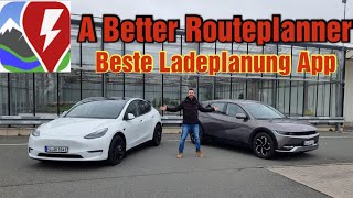 ABRP A better Routeplanner  Routen und Ladeplanung App für EAutos  Wie bei Tesla [upl. by Forward]