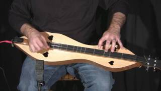 Folkcraft Mountain Dulcimer Arkansas Traveler Fishman Pickup Demo by Stephen Seifert [upl. by Yleoj785]