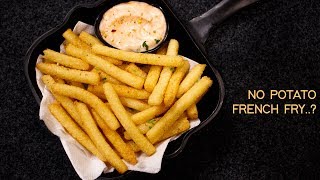 Suji French Fries Recipe  easy 10 min crunchy semolina fry  cookingshooking [upl. by Inuat]