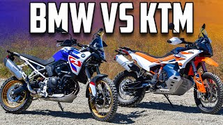 BMW F 900 GS vs KTM 890 Adventure R  ADV Comparison  Cycle News [upl. by Mansur]