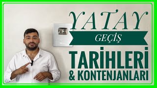 YATAY GEÃ‡Ä°Åž TARÄ°HLERÄ° YÃ–K YATAY GEÃ‡Ä°Åž TARÄ°HLERÄ° VE KONTENJANLARI NEREDE amp NE ZAMAN YAYINLANACAK [upl. by Bolen]