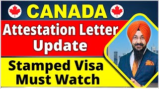 Province Attestation Letter Clarity as per Canada New Update [upl. by Wilbur]