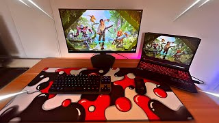 Building The BEST Laptop Gaming Setup… [upl. by Nolak]