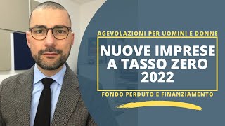 On  Oltre nuove imprese a tasso zero 2022 [upl. by Eirrej]