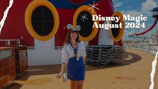 DISNEY MAGIC EMBARKATION AUGUST 2024  new Disney Fort Lauderdale terminal 15th Disney cruise [upl. by Crow]