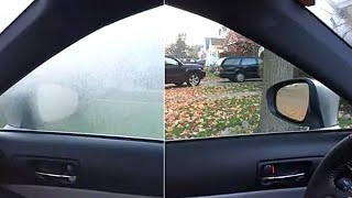 Best Way To Clean Inside Car Windows  No Streaks or Haze [upl. by Acirt]