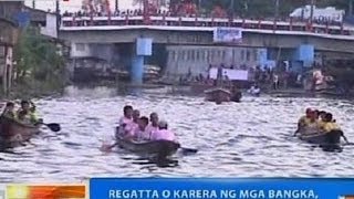 NTG Regatta o karera ng mga bangka itinampok sa Taguig City River Festival [upl. by Alrac]