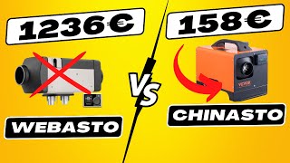 Webasto VS Chinasto ➡️ Le Chauffage Diesel Chinois VEVOR pour Campingcar Van et Fourgon [upl. by Niawtna647]