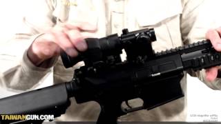 Airsoft Manuals  Magnifier compatibility with micro Red Dot Sight [upl. by Pronty]