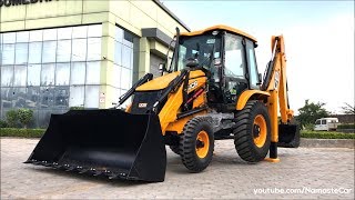 JCB 3DX ecoXcellence Backhoe Loader 2018  Reallife review [upl. by Cedell]