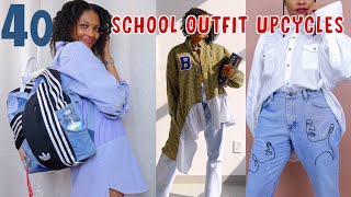 40 “Best Dressed” DIY Back to School Upcycles  Dress Code Approved Thrift Flips [upl. by Ecilef]