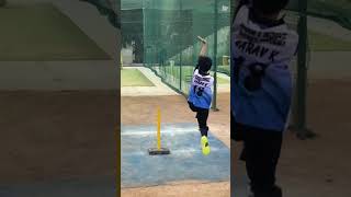 Aarav K fastbowling cricketplayer fastbowlingfitness cricket batsman [upl. by Aleacem]