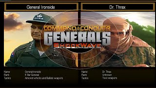 CampC Shockwave 11 Generals Zero Hour Challenge  Ironside vs Thrax [upl. by Nosremaj125]