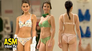 4k60 Lise Charmel Lingerie 2024  Part 2  Paris International Lingerie Show Paris France [upl. by Eisler]