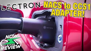 Supercharge Your NonTesla  Lectron Tesla NACS to CCS Adapter Vortex Plug [upl. by Qidas]