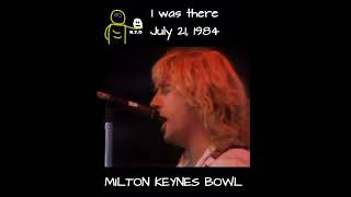 I Was There Status Quo Whatever You Want Milton Keynes Bowl [upl. by Eiro]