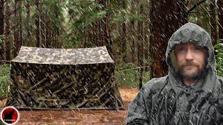 Thunderstorms with Heavy Rain on a Remote Colorado Mountain  ASMR Camping Adventure [upl. by Eggett971]