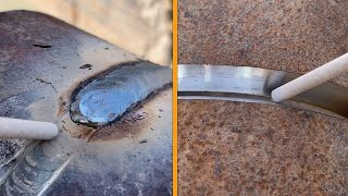 Learn to weld pipe root and cap 7018 [upl. by Kotz646]