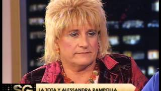 La tota y Alessandra RampollaParte 1 Susana Gimenez 2008 [upl. by Auoz39]