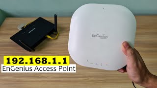 19216811  How To Setup EnGenius WiFi Access Point [upl. by Elledoj934]