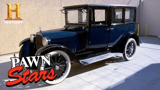 Pawn Stars FAST CASH DEAL for Super Slow 1920s Car Season 5  History [upl. by Ahsemal]