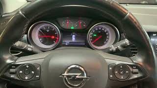 Opel astra K 2016 radio remove headunit removal how to remove ca radio [upl. by Dnomde]