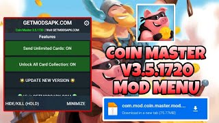 COIN MASTER MOD MENU V351720 UNLIMITED COIN AND SPIN DOWNLOAD NOW FREE COIN MASTER MOD APK [upl. by Rillis388]