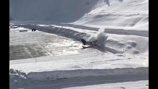 PA46 COURCHEVEL CRASH [upl. by Ida]