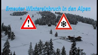 Erneuter Wintereinbruch in den Alpen❄️❄️❄️ [upl. by Jaquenetta460]