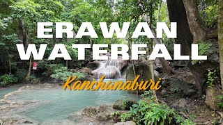 Erawan Waterfall Kanchanaburi [upl. by Irmine]