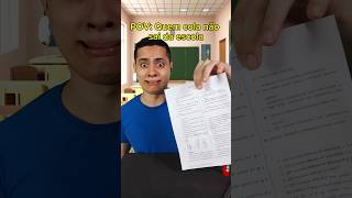 Quem cola não sai da escola 🤣 asmrbrasil asmrbr pov humor [upl. by Bergeron]