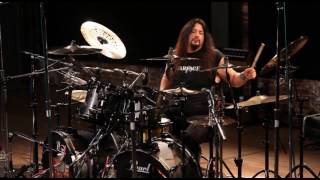 Gene Hoglan Plays Strapping Young Lad Track quotSkeksisquot From Genes Brand New DVD [upl. by Plerre]