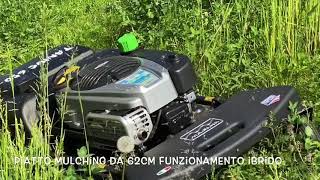 TANIUS 650 tosaerba radiocomandato 62cm mulching [upl. by Concordia]