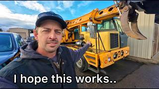 I bought a 50000 pound excavator on eBay and try to drive it home [upl. by Frum]