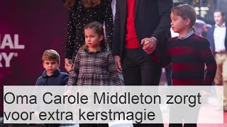 Carole Middleton deelt kerstplannen met George Charlotte en Louis [upl. by Mohorva]