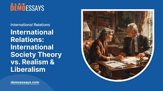 International Relations International Society Theory vs Realism amp Liberalism  Essay Example [upl. by Hartley797]