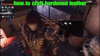 Hardened leather crafting guide conan exiles age of war [upl. by Rednave835]