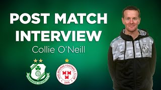 Collie ONeill l Post Match Interview v Shelbourne l FAI Cup l 14 October 2023 [upl. by Gillman560]