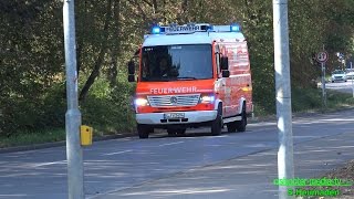 Gasausströmung am Leck einer Gasleitung  EnBW FORDERT FEUERWEHR NACH   Anfahrt  E [upl. by Aitnuahs]