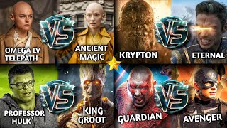 Cassandra Nova vs Ancient oneIkaris vs DoomsdayKang vs Cassandra NovaHulk vs Groot [upl. by Alber921]