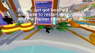 POV u just got beamed on roblox [upl. by Nylyoj498]